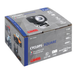 LAMPA - CYCLOPS, proiector CREE patrat [LED] [focus] 9/32V, IP68, 10W, 900Lumens, 6000K