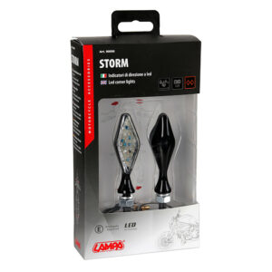 LAMPA - STORM, semnalizatoare [LED] - negru