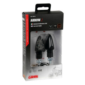 LAMPA - ARROW-2, semnalizatoare [LED] - negru [lumina portocalie]