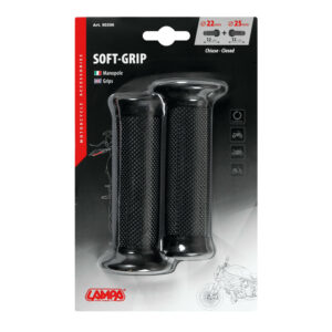 LAMPA - SOFT-GRIP, mansoane - negru