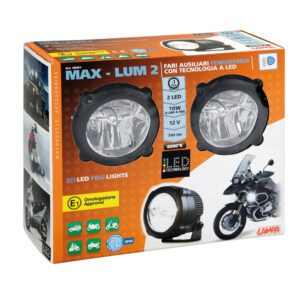 LAMPA - MAX-LUM 2, set proiectoare ceata 2 x LED, 12V, corp aluminiu, 740lumeni, 6000K