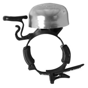 OXFORD BIKE - CLAXON QUICK FLICK, 19.2~25.4mm - ARGINTIU