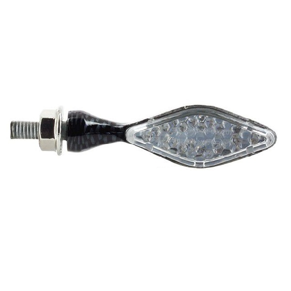 SIFAM - Set Semnalizatoare [LED] [CE] - FORMA DIAMANT, ASPECT CARBON METALIC