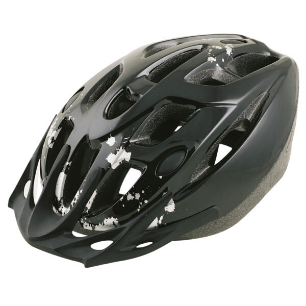 OXFORD BIKE - casca F20 LIGHTNING II XL, 60-65CM - NEGRU/ARGINTIU