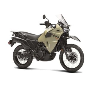 MAISTO [1:18] - KAWASAKI KLR 650 2021, maro deschis