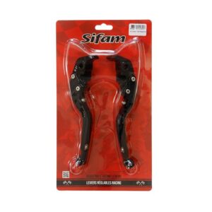 SIFAM - Set manete CNC [reglabile / pliabile ] - KAWASAKI ZX-6 R 600 NINJA / ZX-6 R 636 NINJA