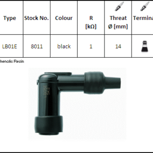 NGK - Pipa bachelita LB01E
