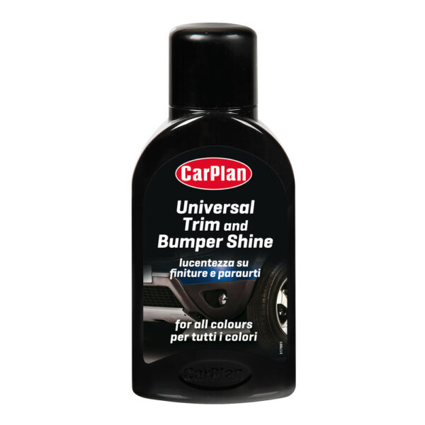 CARPLAN - TRIM & BUMPER SHINE, tratament cauciuc si plastic, orice culoare - 500ml
