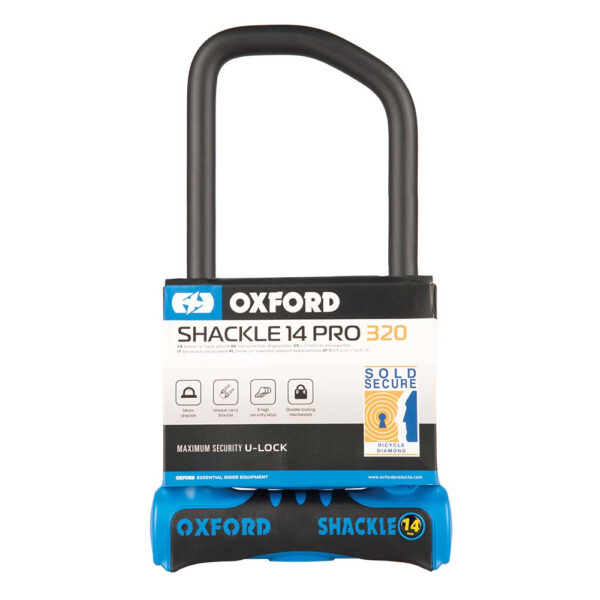 OXFORD - Shackle14 Pro U-Lock 320mm x 177MM