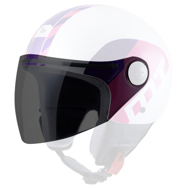 MT Helmets - Viziera fumuriu inchis pentru STREET