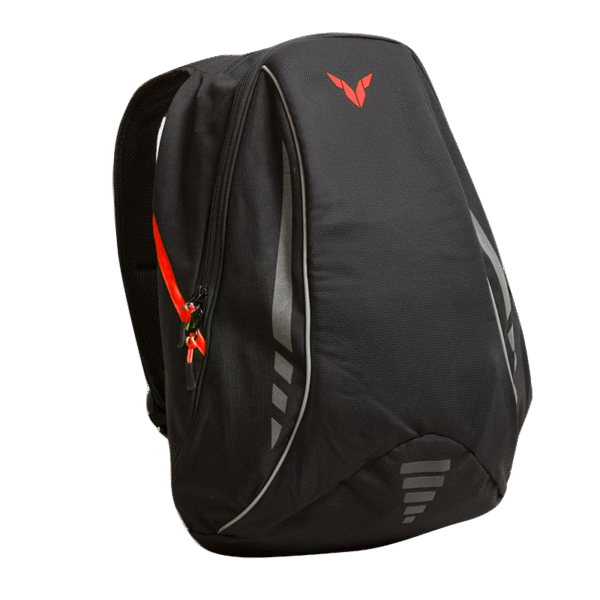NORDCODE - Rucsac SPORT, negru / rosu