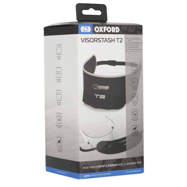 OXFORD - VISOR STASH T2 DELUXE CARRIER WITH POCKET
