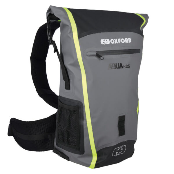 OXFORD - AQUA B-25 BACKPACK - BLACK/FLUO