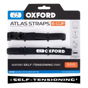 OXFORD - ATLAS curele B-Clip 17mm x 1.2m - Black