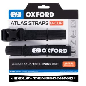 OXFORD - ATLAS curele B-Clip 26mm x 2.0m - Black