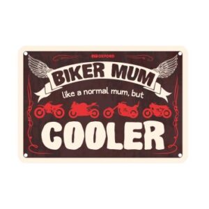 OXFORD - Placuta metalica [30x20cmx0.25mm] Biker Mum Cooler