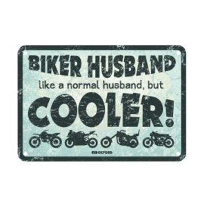 OXFORD - Placuta metalica [30x20cmx0.25mm] Biker Husband Cooler
