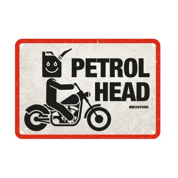 OXFORD - Placuta metalica [30x20cmx0.25mm] Petrol Head