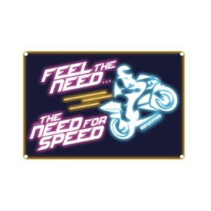 OXFORD - Placuta metalica [30x20cmx0.25mm] Feel The Need � The Need For Speed