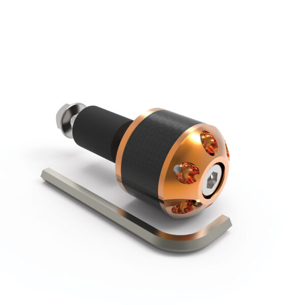 OXFORD - Capete ghidon (contragreutati) CARBENDS - GOLD (cod vechi: OX-OF903)