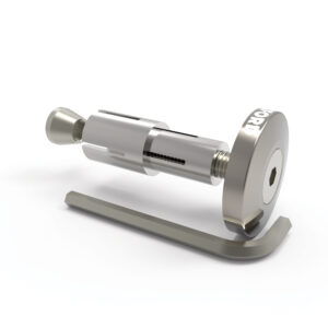 OXFORD - Capete ghidon (contragreutati) BAR ENDS 2 - SILVER (cod vechi: OX-OX180)