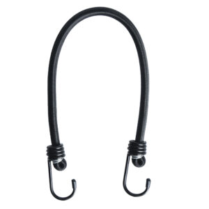 OXFORD - BUNGIES 9mm X 600mm TÜV APPROVED - BLACK