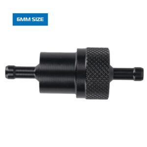 OXFORD - Alloy Fuel Filter 6mm cu 1 rezerva inclusa