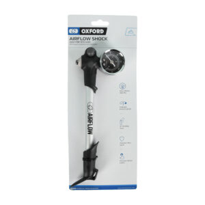 OXFORD - Pompa aer cu manometru AIRFLOW SHOCK