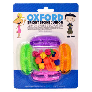 OXFORD BIKE - DECORATII JUNIOR SPOKE BEAD & REFLECTOR SET