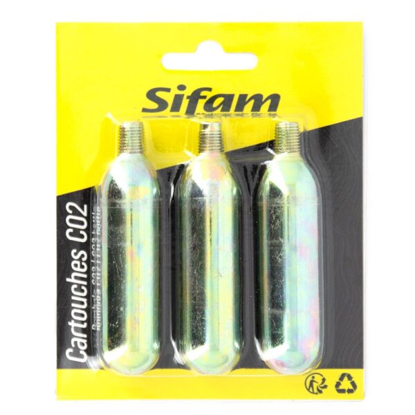 SIFAM - Kit rezerve CO2, 3 buc