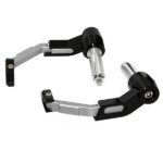 SIFAM - Set protectii leviere FRANA/AMBREIAJ [diam. 13mm - 17mm] ARGINTIU - METAL CNC