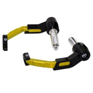 SIFAM - Set protectii leviere FRANA/AMBREIAJ [diam. 13mm - 17mm] AURIU - METAL CNC