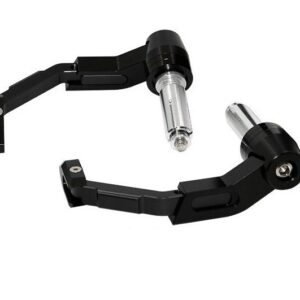 SIFAM - Set protectii leviere FRANA/AMBREIAJ [diam. 13mm - 17mm] NEGRU - METAL CNC