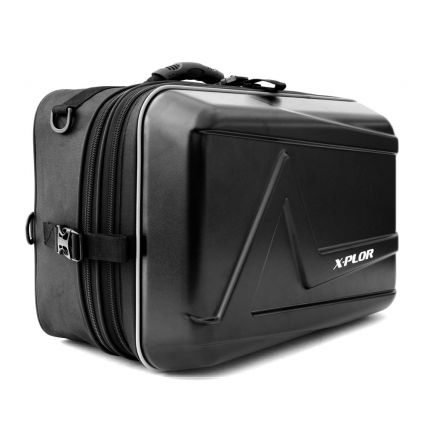SIFAM - X-PLOR SIDECASE 25L SET SEMI-RIGID NEGRU MAT