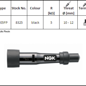 NGK - Pipa bachelita SD05FP