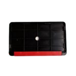 MOTOPRO - Suport numar moto nepersonalizat, sina rosie