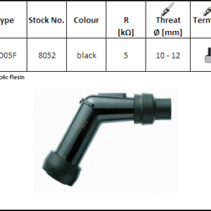 NGK - Pipa bachelita VD05F