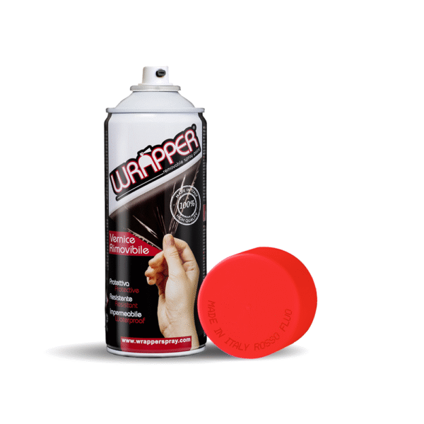 WRAPPER - Spray vopsea nepermanenta, Neon red - 400ml