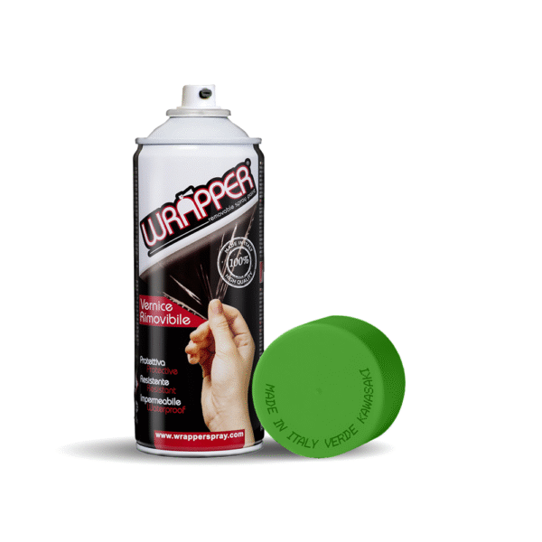 WRAPPER - Spray vopsea nepermanenta, Kawasaki green - 400ml