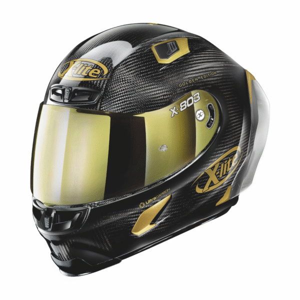 X-LITE - casca X-803RS [ULTRA CARBON] GOLDEN EDITION