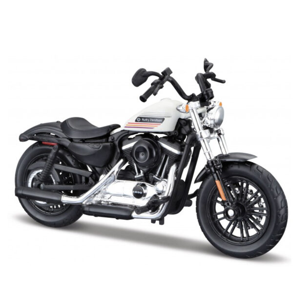 MAISTO [1:18] - Harley-Davidson FORTY EIGHT SPECIAL 2018, white/black [Australian version]