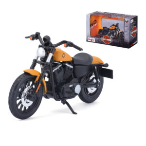 MAISTO [1:18] - Harley-Davidson Sportster IRON 883 2014, yellow/black